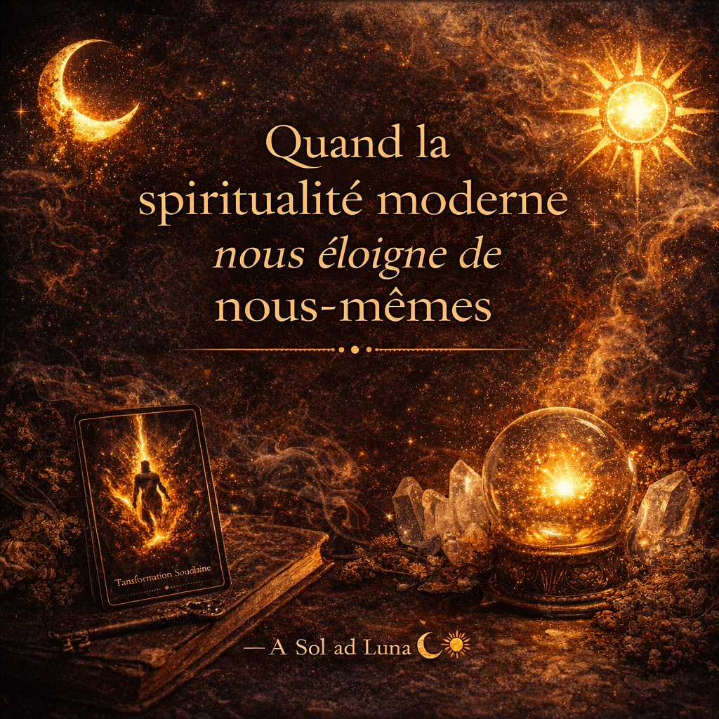 Pourquoi la spiritualité moderne peut parfois nous éloigner de nous-mêmes