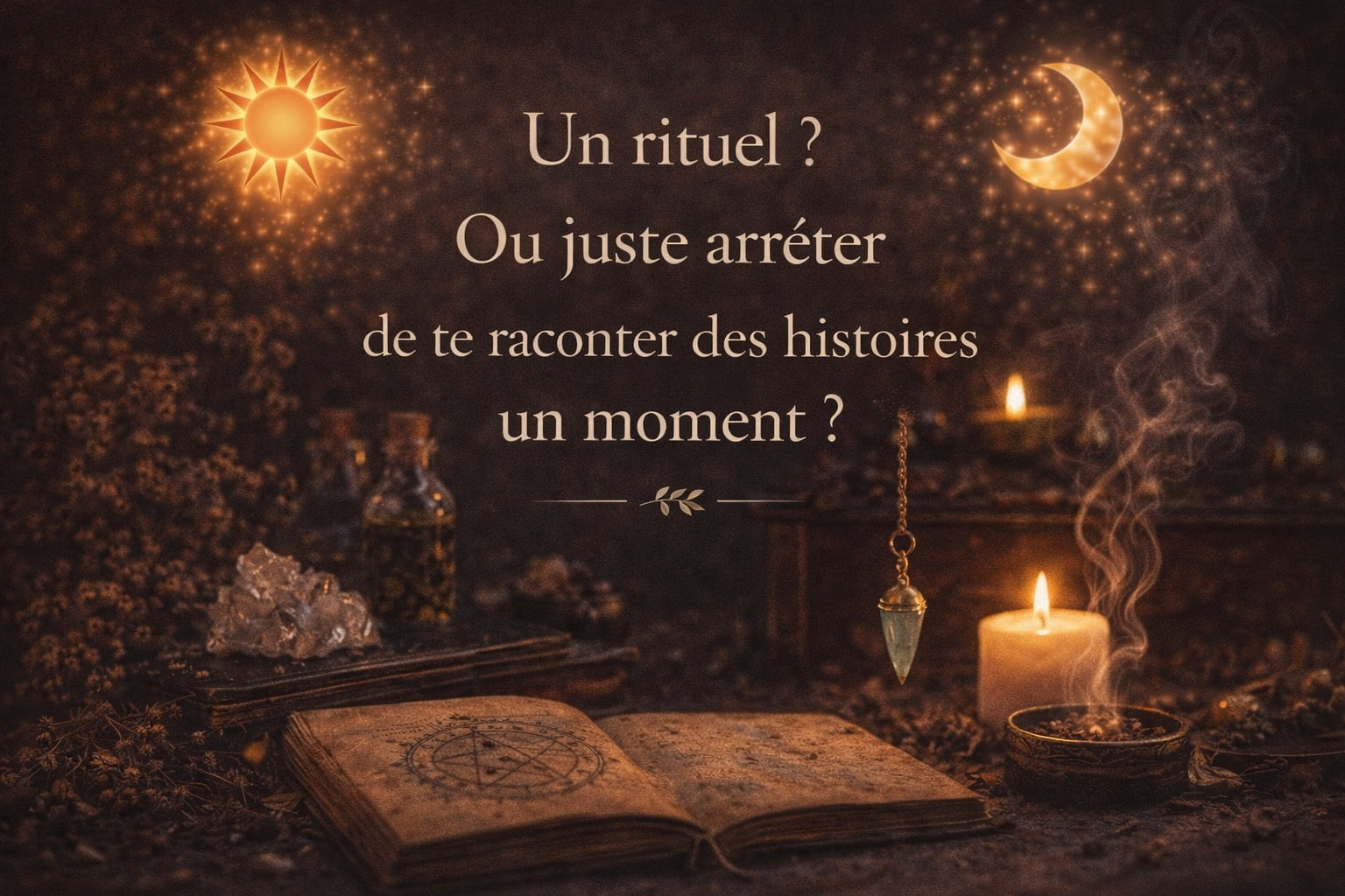 Est-ce que cette situation demande un rituel…