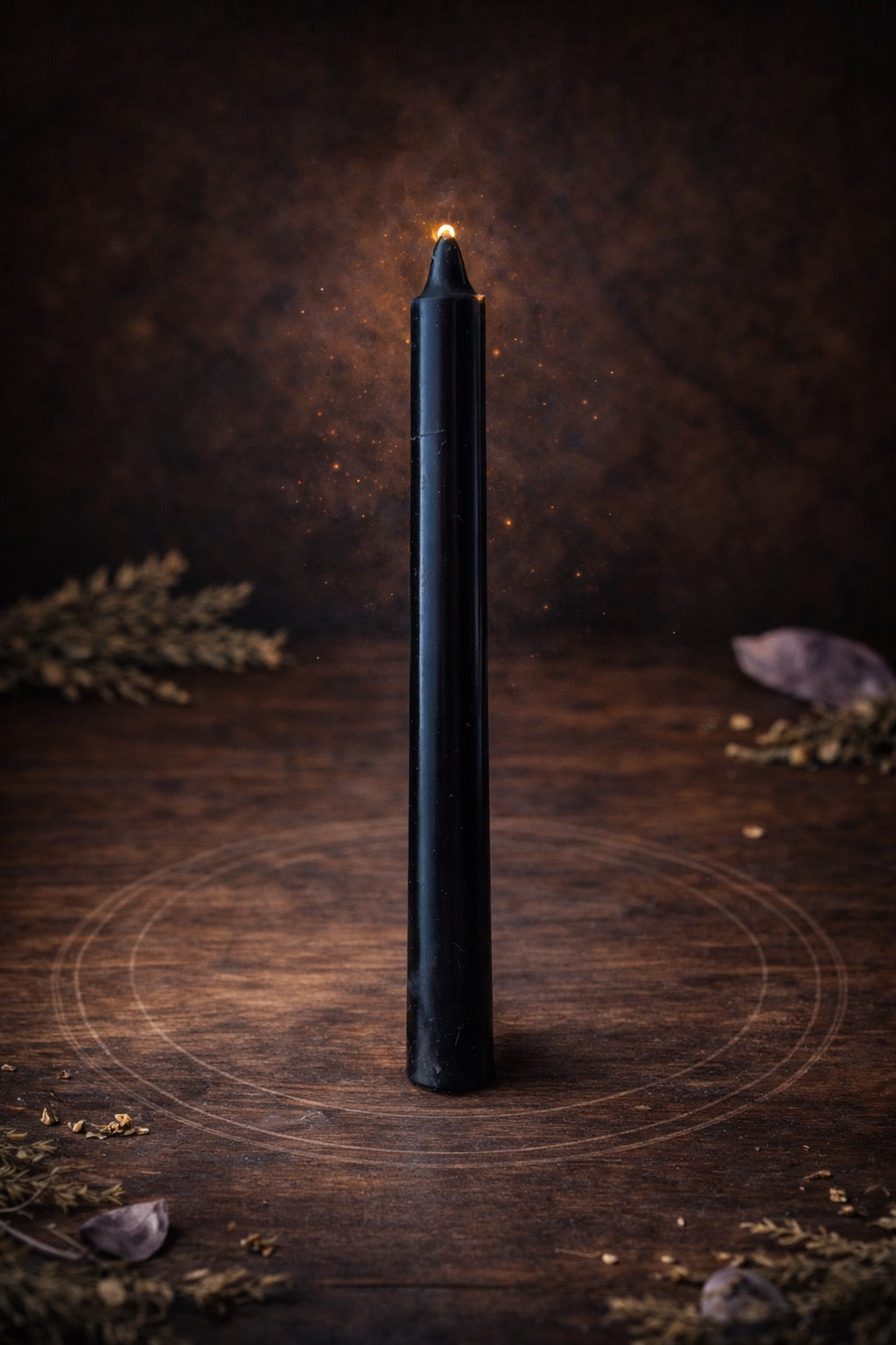 Bougie rituelle neutre 17,5 cm