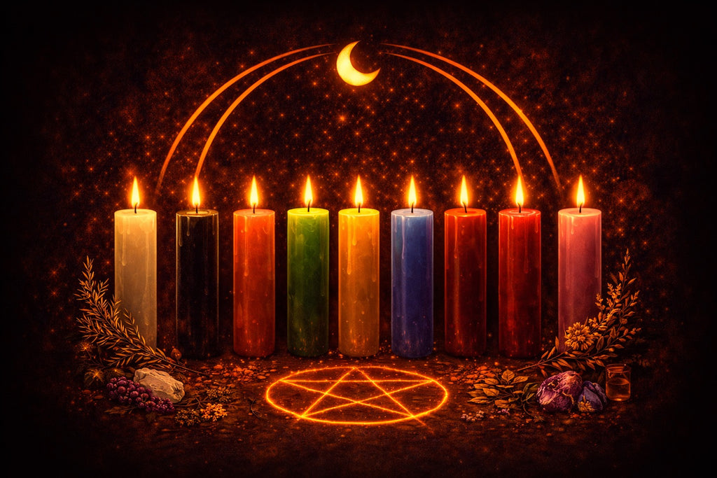 Bougie rituelle neutre 17,5 cm