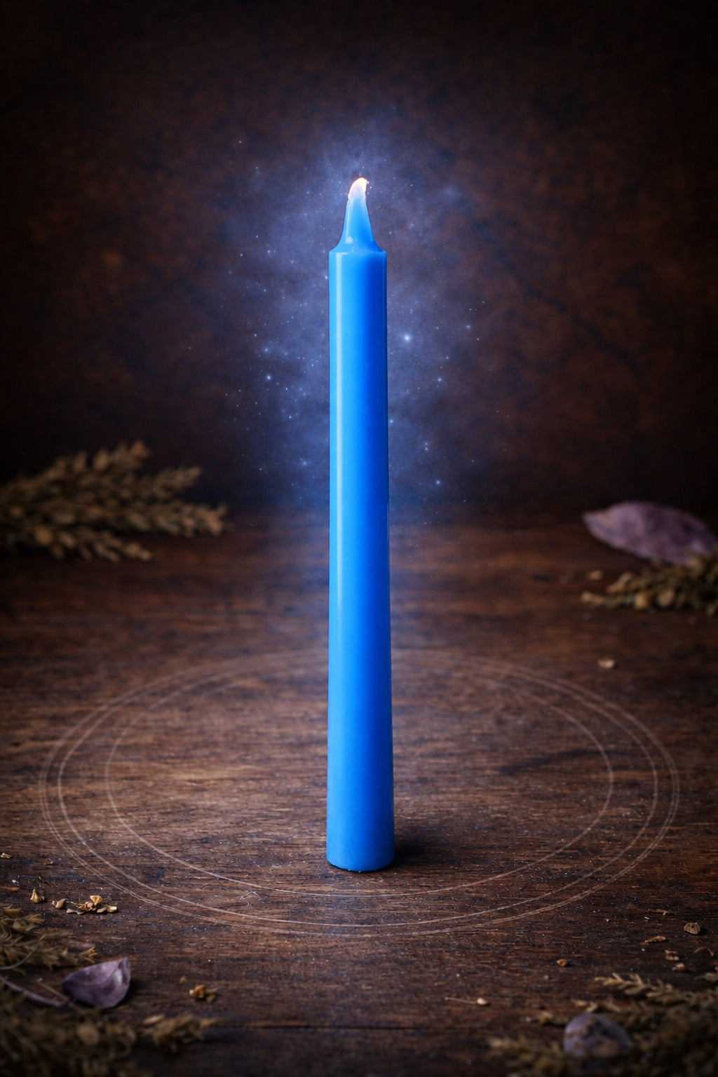 Bougie rituelle neutre 17,5 cm