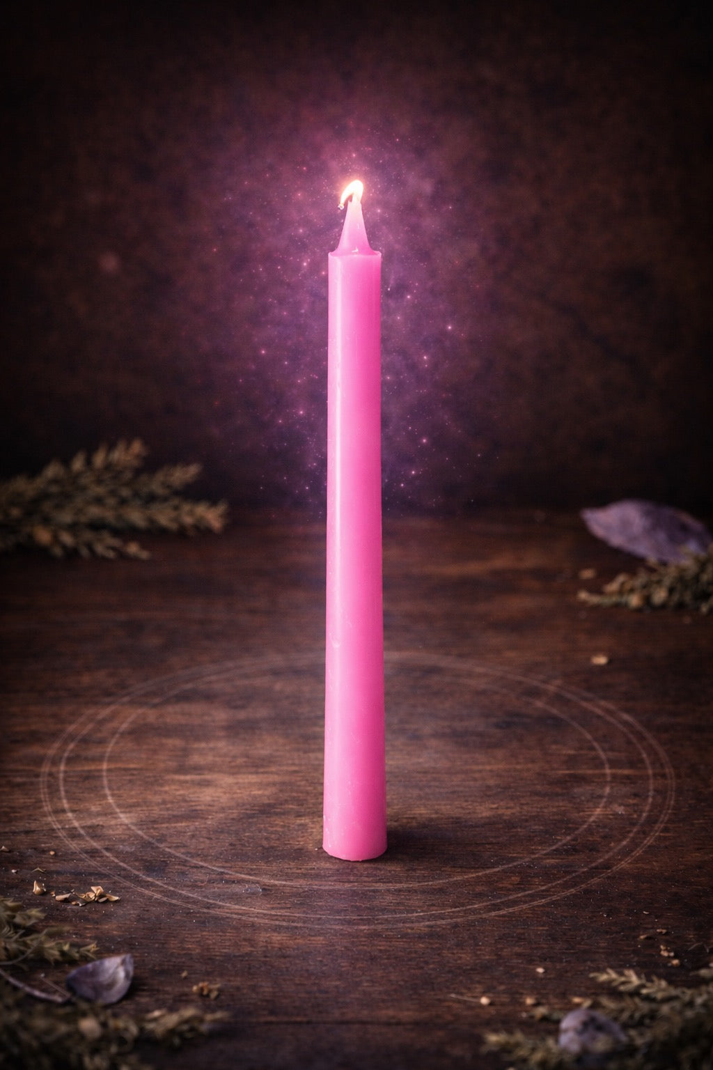 Bougie rituelle neutre 10 cm