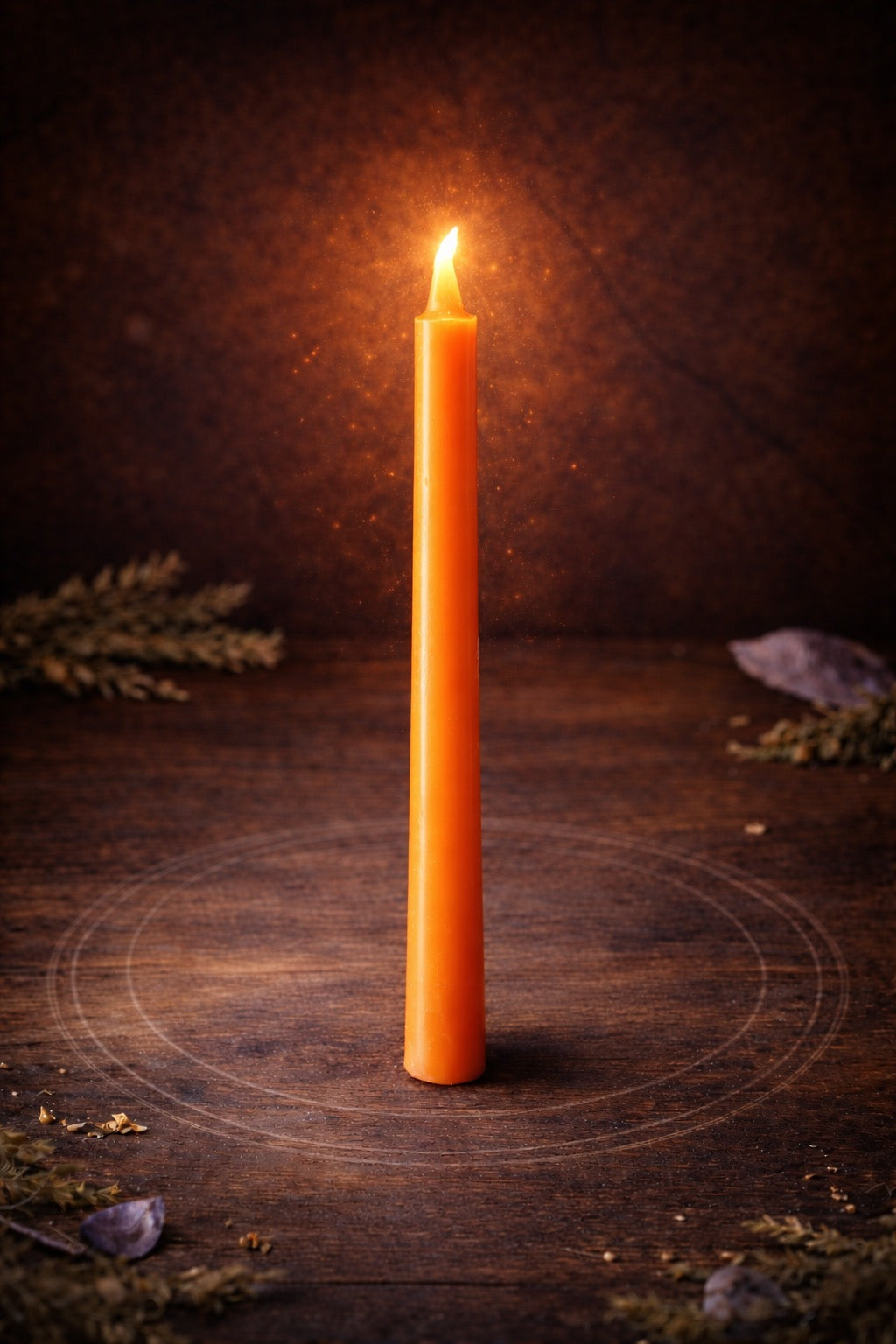 Bougie rituelle neutre 17,5 cm