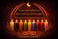 Guide des correspondances des couleurs de bougies