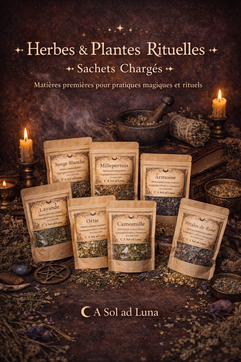 Herbes et plantes  - Sachet de 5gr