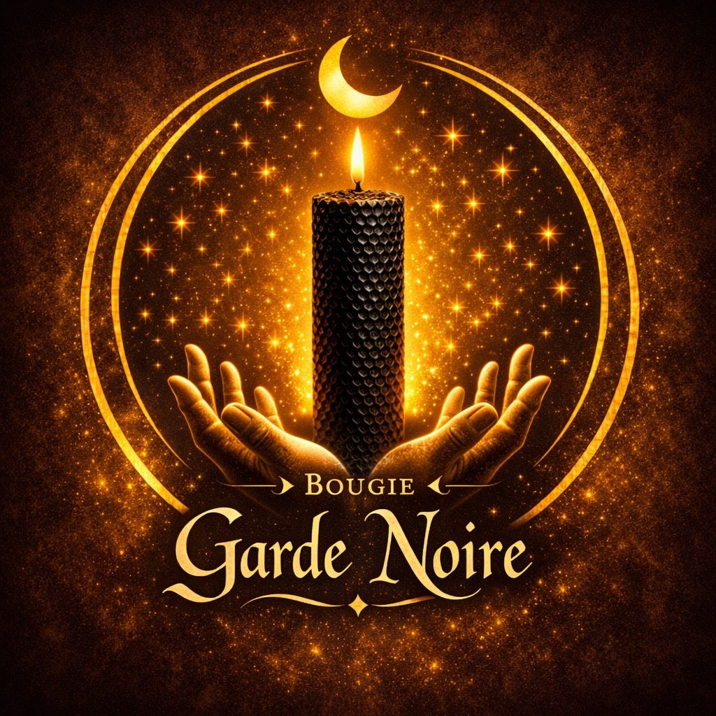 Bougie de Protection - Garde Noire