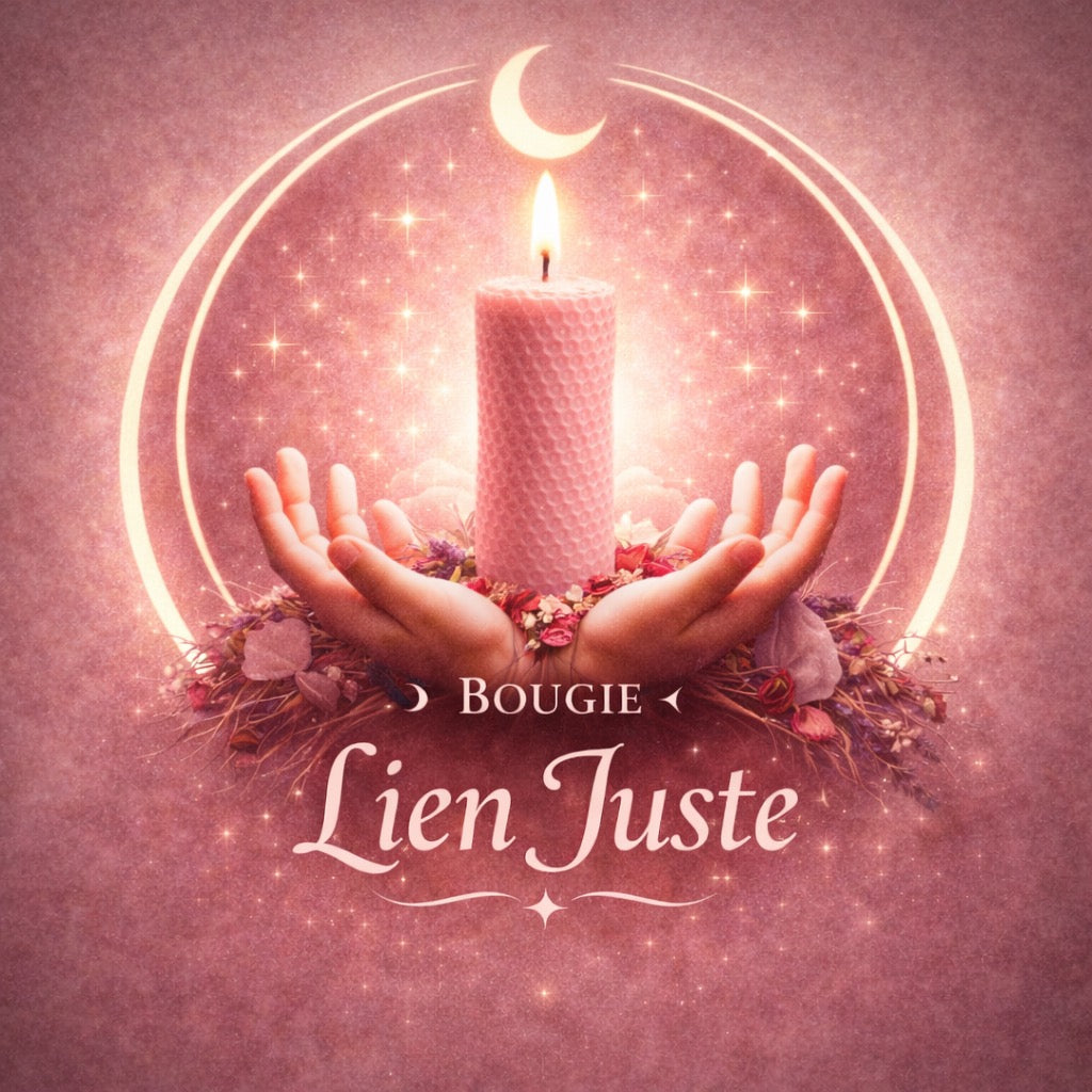 Bougie Amour Sain - Lien Juste
