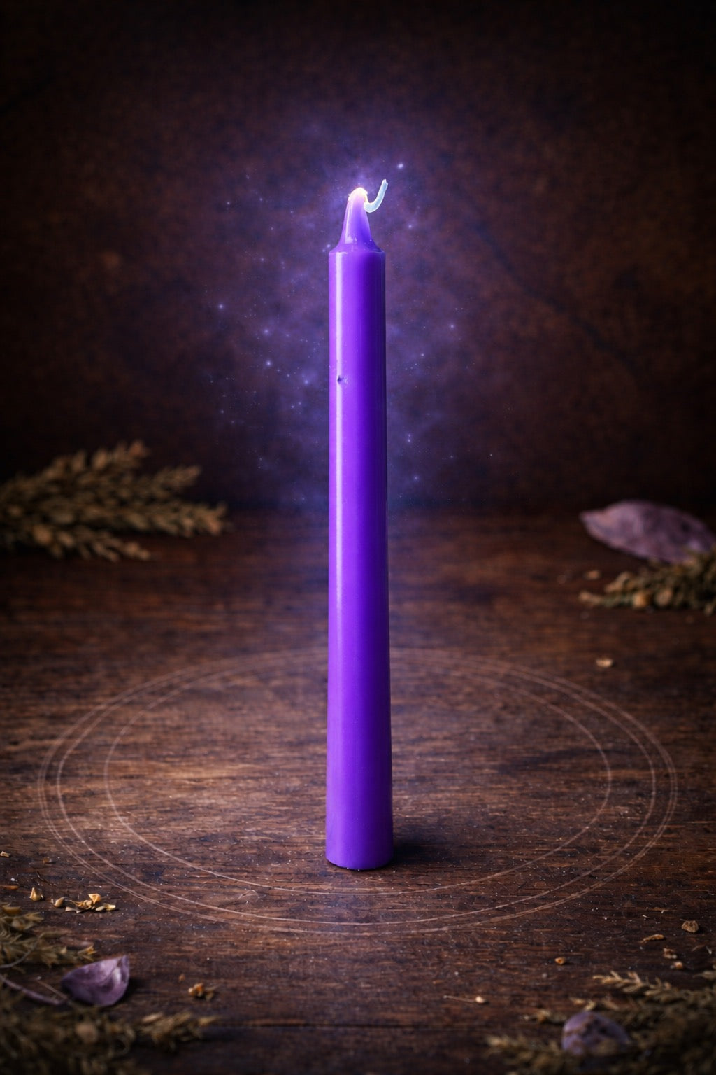 Bougie rituelle neutre 10 cm